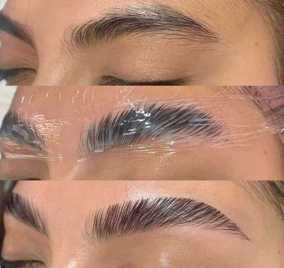 Brow lamination